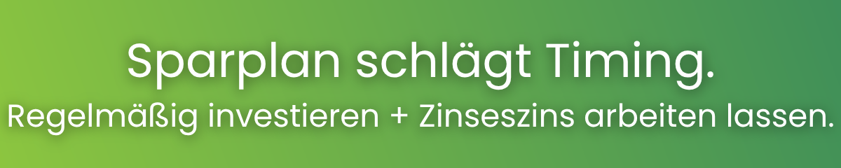 ETF Erklärung zum Sparplan Vorteil: Durchschnittskosteneffekt und Zinseszins