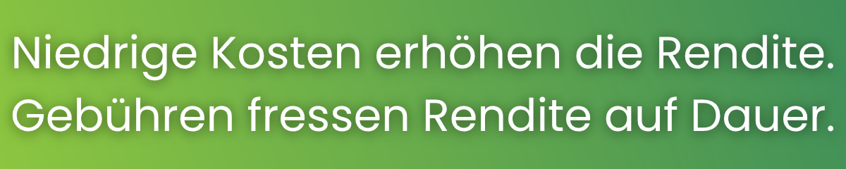 ETF Sparplan starten, Kosten senken, Rendite steigern