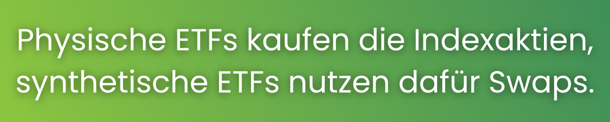 Synthetischer ETF erklärt: Indexabbildung über Total Return Swap