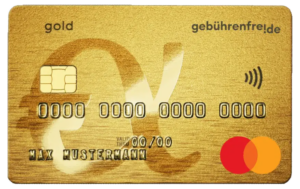 Kreditkarten-Logo: Gebührenfrei Mastercard Gold